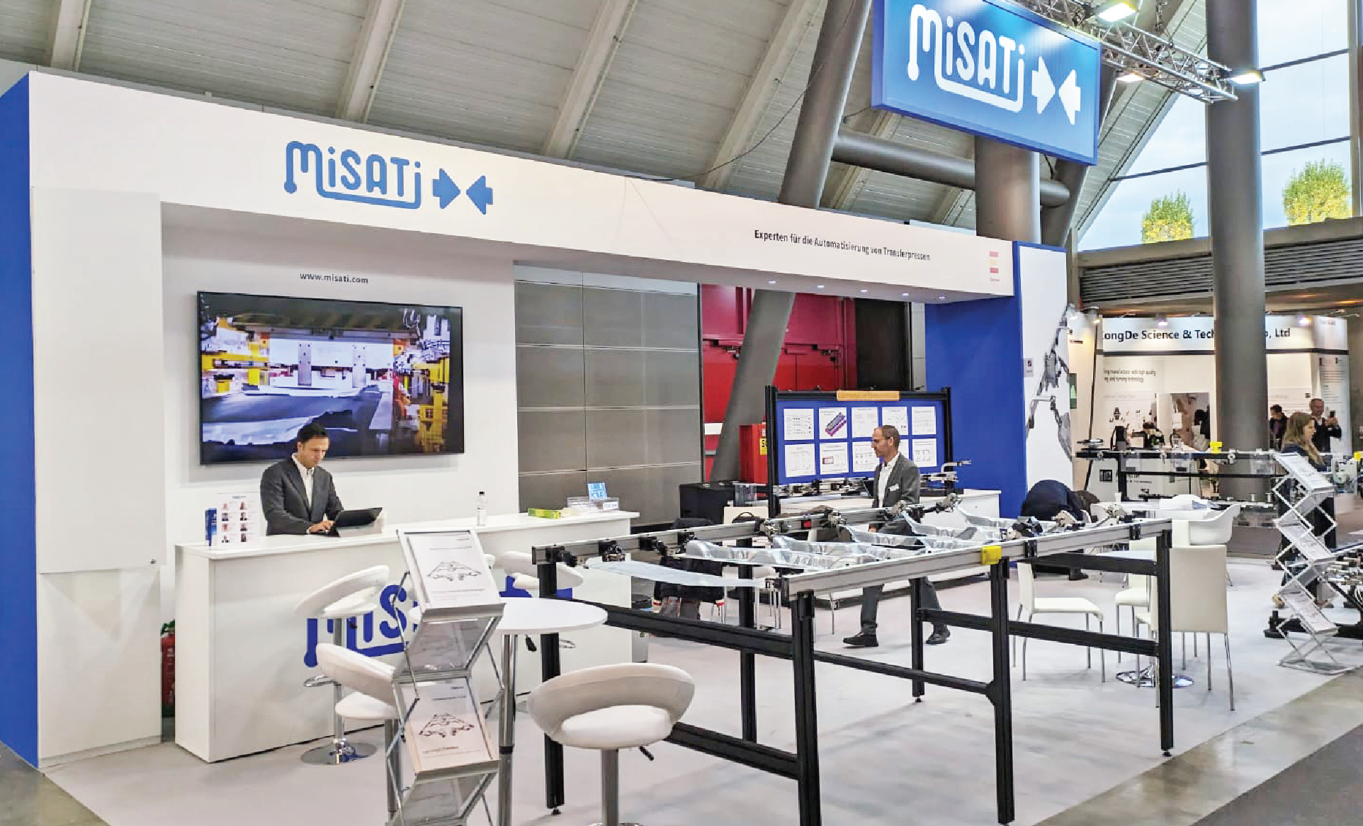 Misati remporte un franc succès au salon BlechExpo