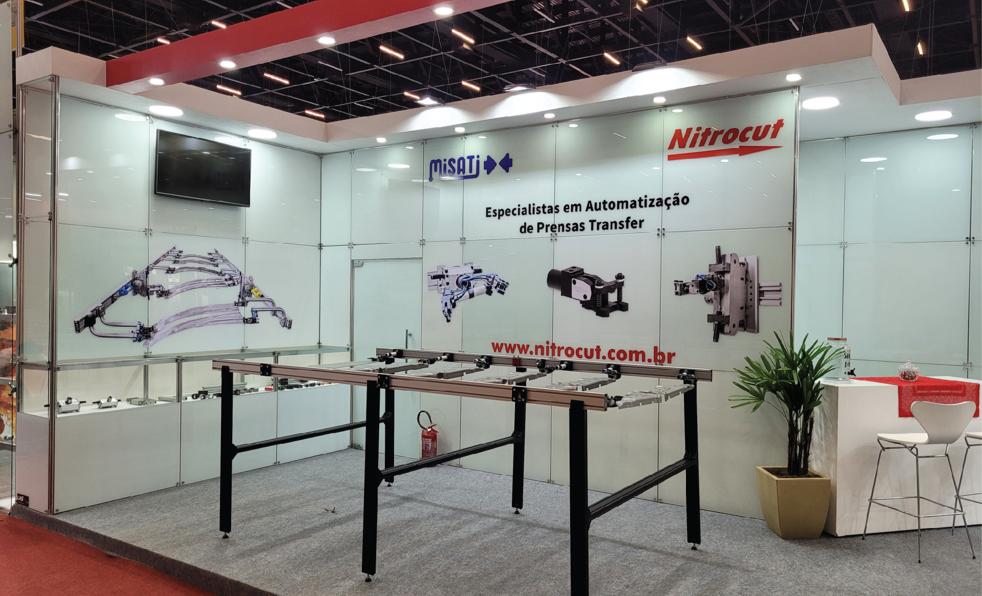 Nitrocut ha partecipato alla fiera FEIMEC 2022, tenutasi   a San Paolo (Brasile) dal 3 al 7 maggio